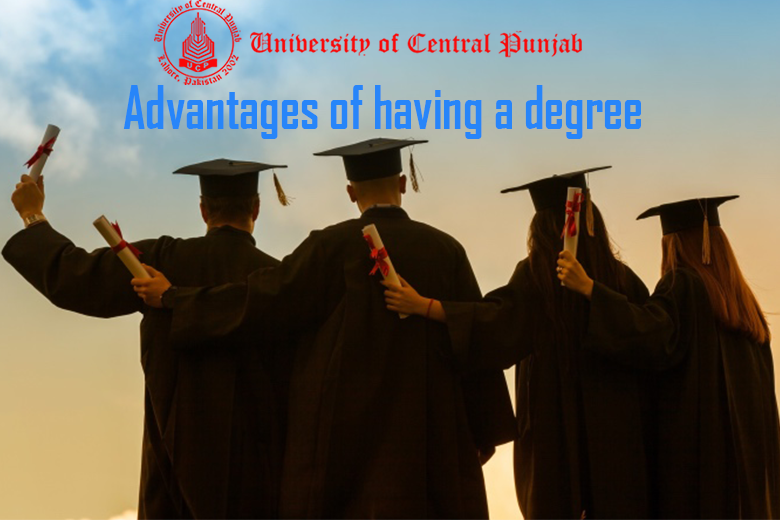 Advantages of having a degree