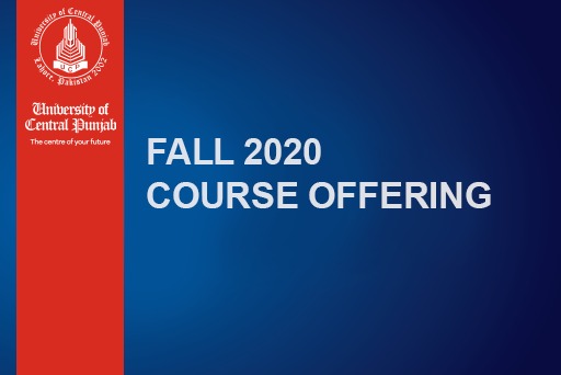 Fall 2020: Course Offering & Timetable