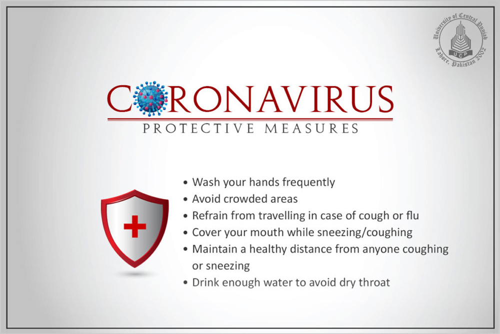 CORONAVIRUS ADVISORY