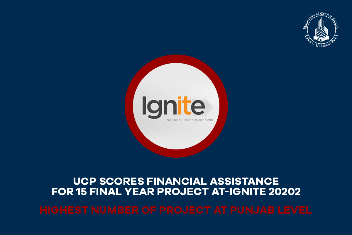 UCP Scores Financial Assistance for 15 Final Year Projects at NGIRI-IGNITE 2020