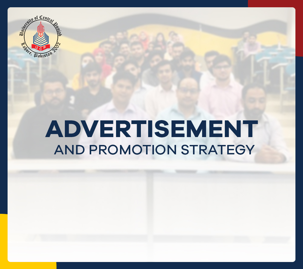 Advertisement and Promotion Strategy