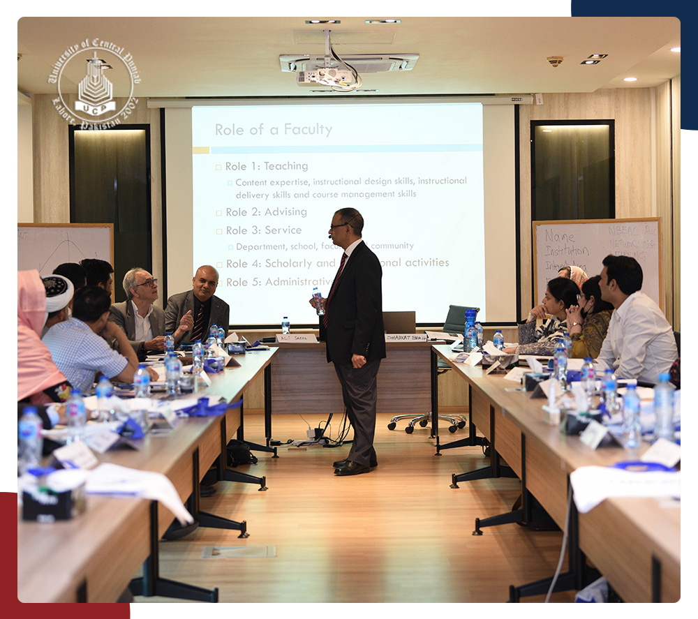 Faculty Development Workshop with NBEAC-TDW – UCP Business School