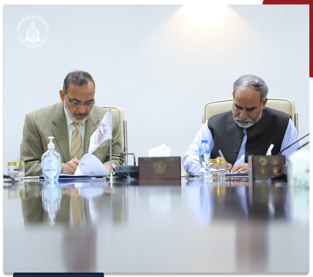 MoU Between UCP and the Association of Bio-Risk Management (ABM) Pakistan