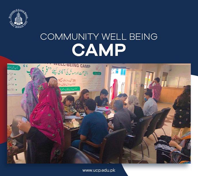 UCP organised a community well-being camp