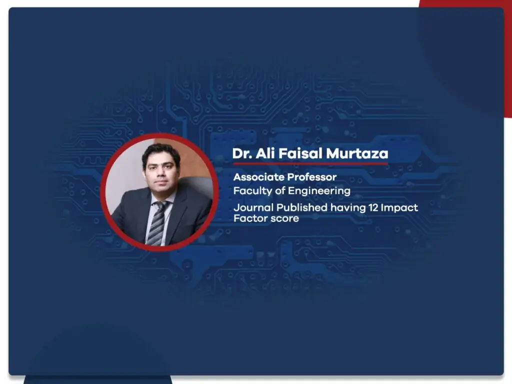 Dr. Ali Faisal Murtaza has published an article in a Journal having 12 Impact Factor score