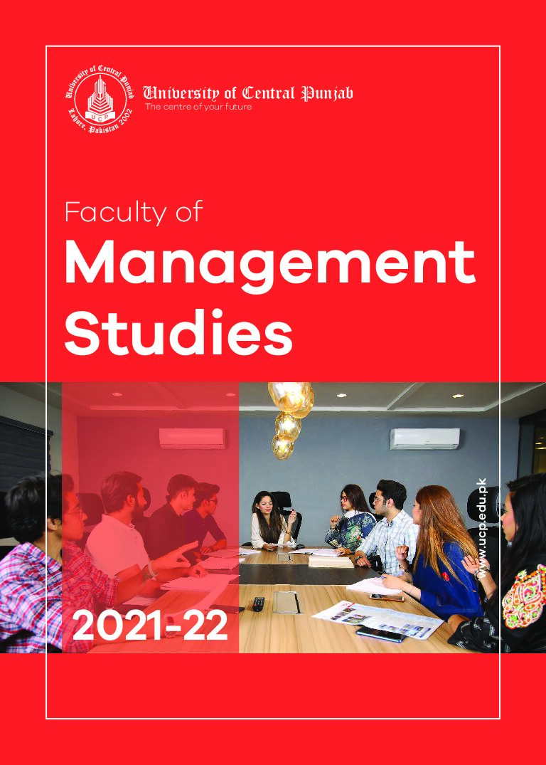 Faculty Management Module Faculty of Management Studies1 - University of Central Punjab