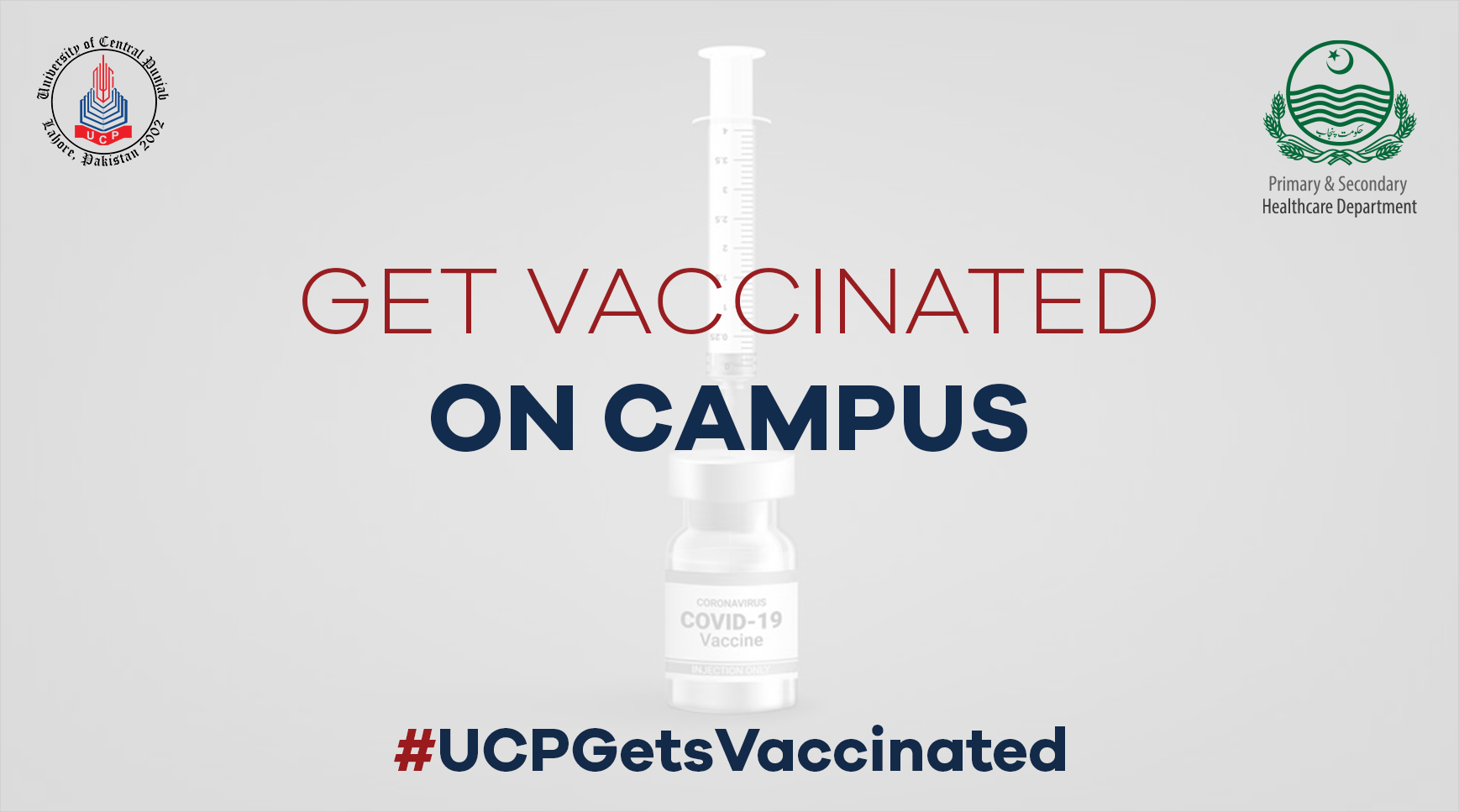 UCP Vaccination Centre Announcement