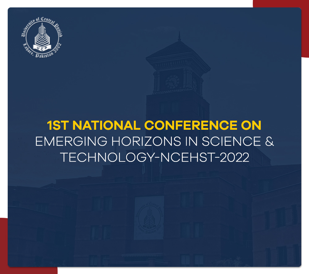 1st National Conference on Emerging Horizons in Science & Technology-NCEHST-2022