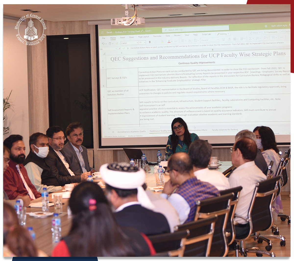 Pursuing World University Ranking, QEC conducts internationalization and Continuous Quality Improvement workshop
