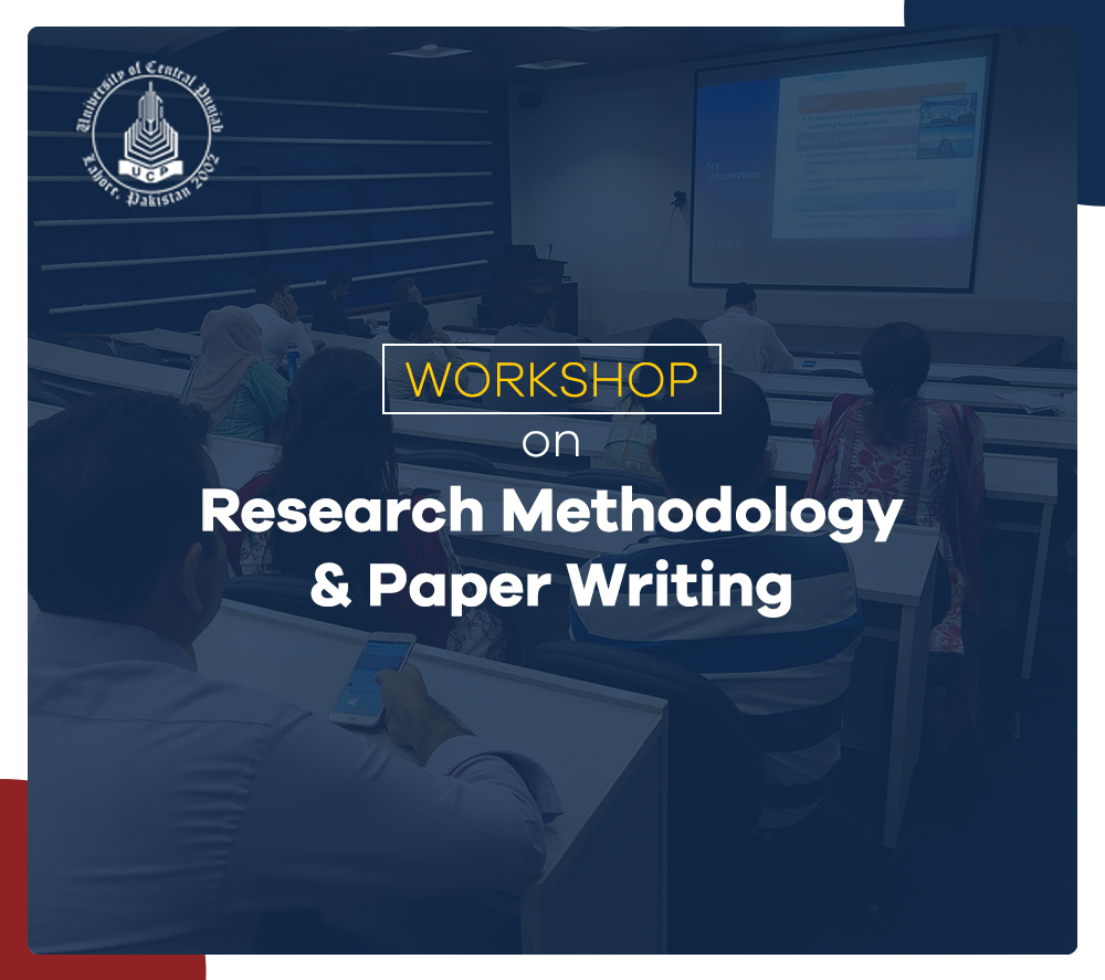 Workshop on Research Methodology and Paper Writing