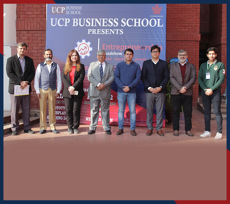 The UCP Business School and The Entrepreneurship Club organised an Entrepreneurship Roadshow