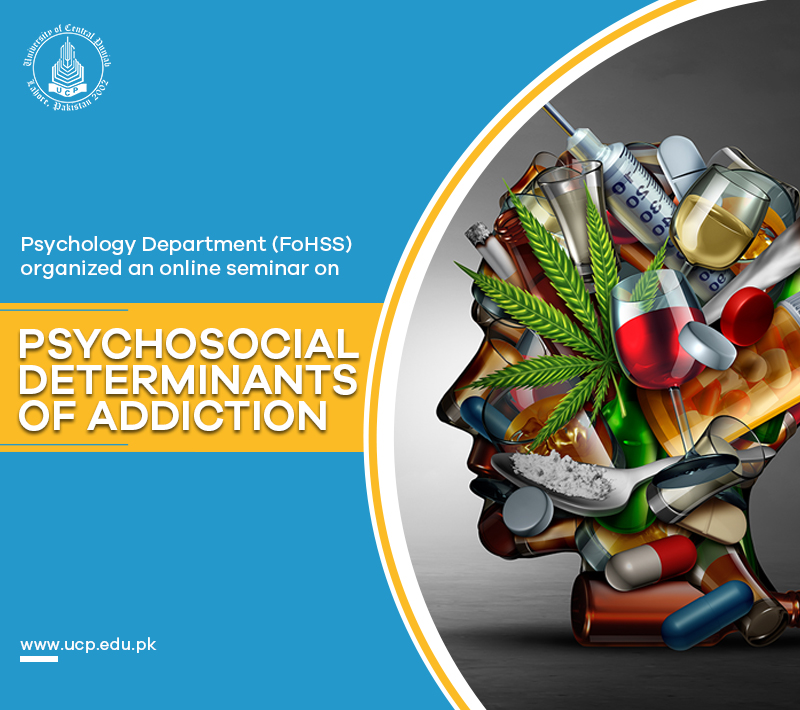 Department of Psychology, FoHSS organized a seminar on Psychosocial Determinants of Addiction