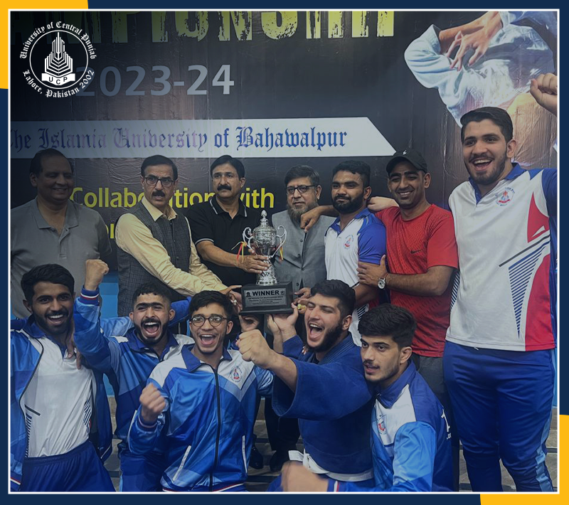 UCP Crowned Champions in All Pakistan Inter University Judo Championship 2024