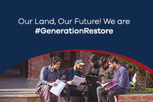 Our Land, Our Future! We are #GenerationRestore