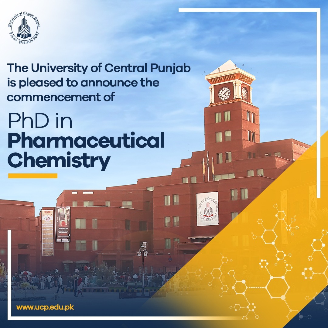 UCP Launches PhD Program in Pharmaceutical Chemistry