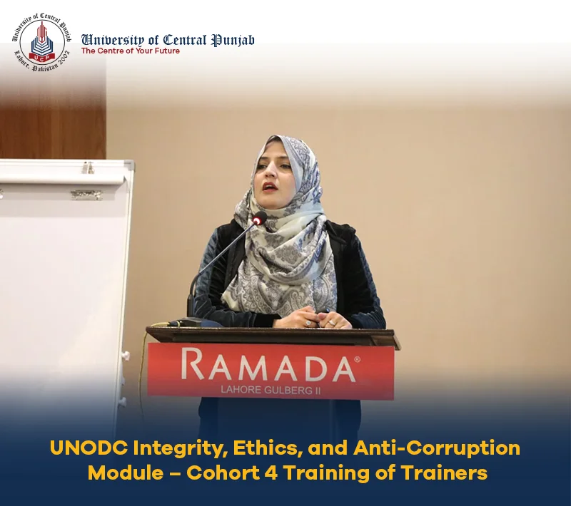 UNODC Integrity, Ethics, and Anti-Corruption Module – Cohort 4 Training ...