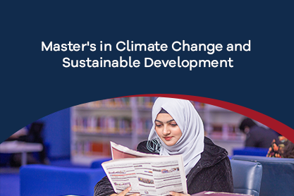 Master's in Climate Change and Sustainable Development