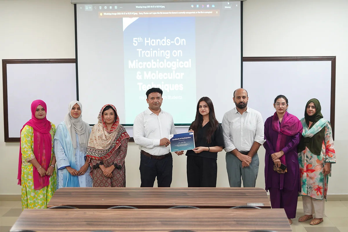 5th Two-Day Hands-on Training on Microbiological and Molecular Techniques (4)