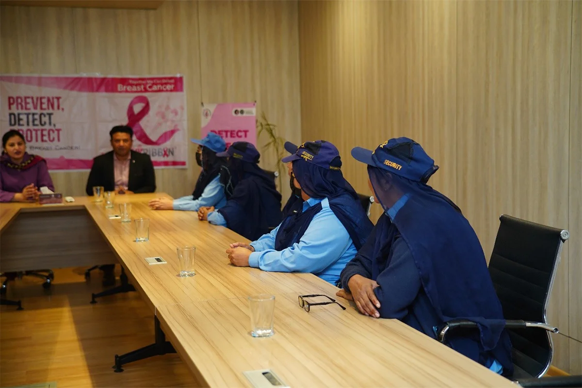 UCP x Pink Ribbon Pakistan Breast Cancer Screening for UCP Lady Guards (5)