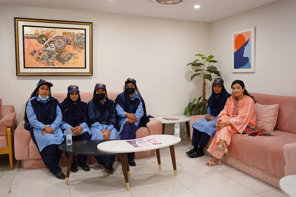 UCP x Pink Ribbon Pakistan Breast Cancer Screening for UCP Lady Guards (7)