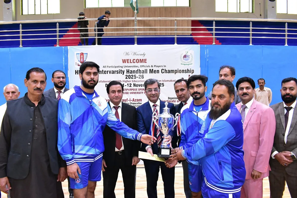 University of Central Punjab won All-Pakistan Intervarsity Handball Men Championship 2025-262