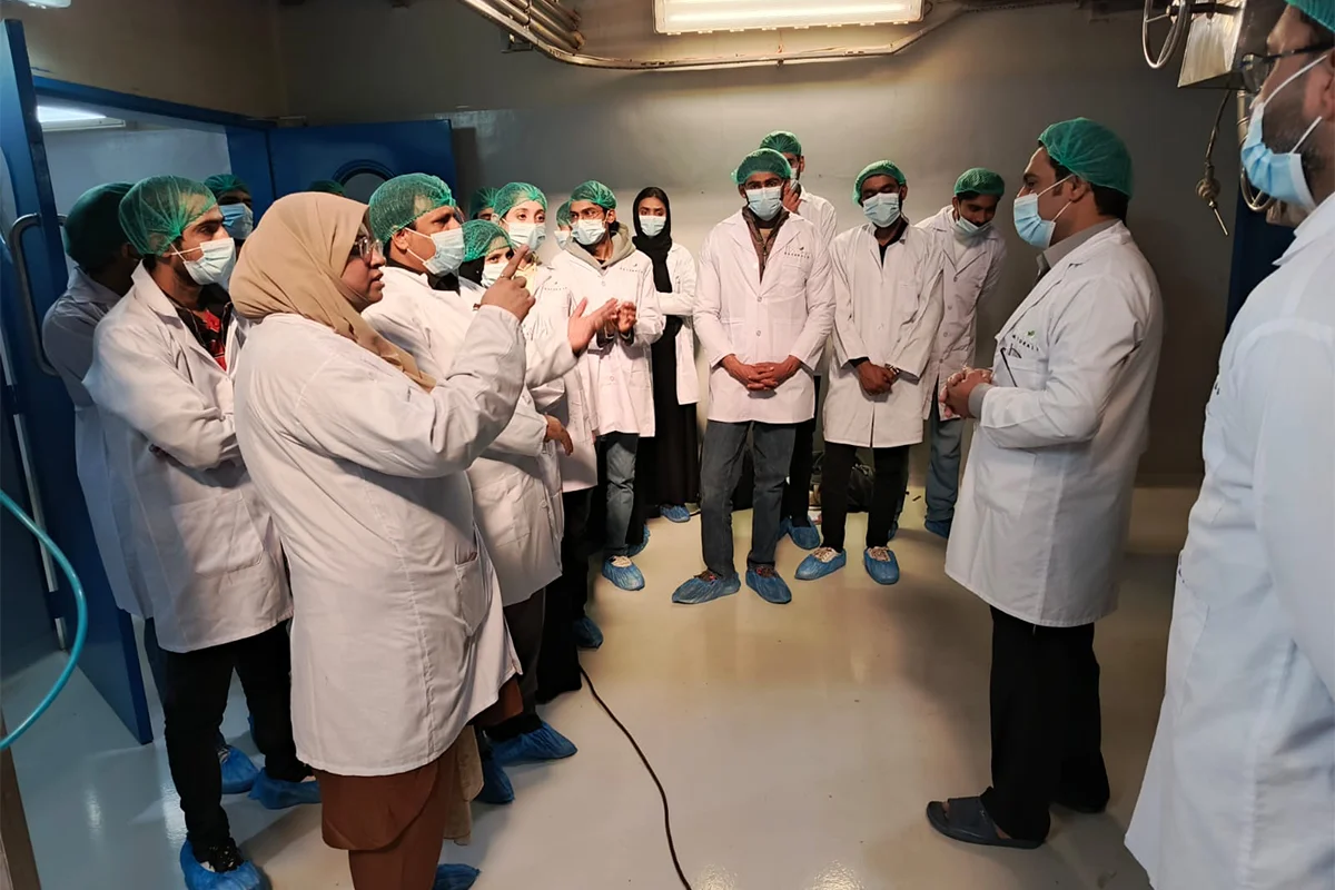 ' Industry Visit to Herbion Pvt. Ltd (3)