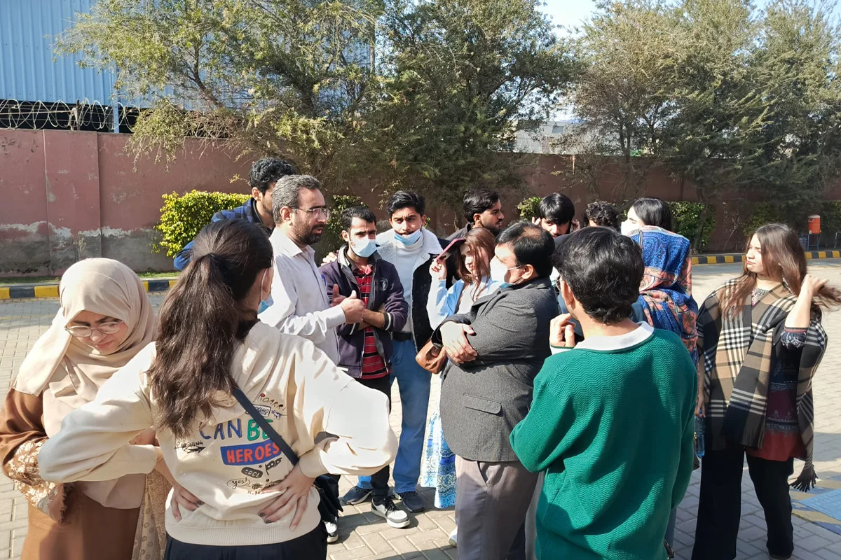 ' Industry Visit to Herbion Pvt. Ltd (6)