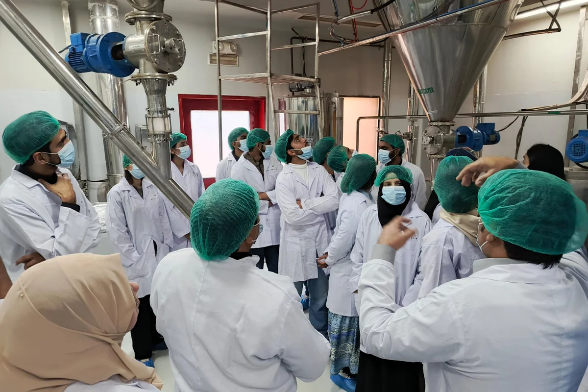 ' Industry Visit to Herbion Pvt. Ltd (7)