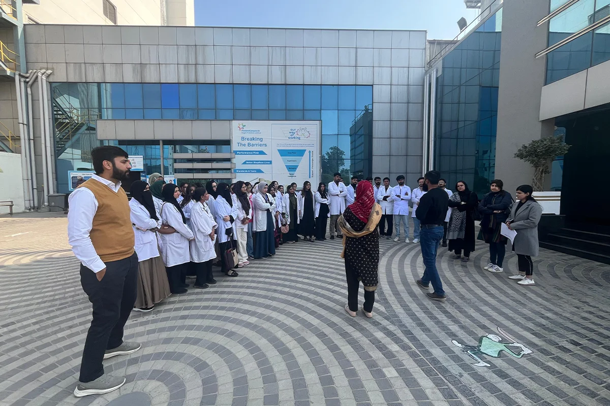 ' Industry visit to the FrieslandCampina Engro Foods Sahiwal Pla