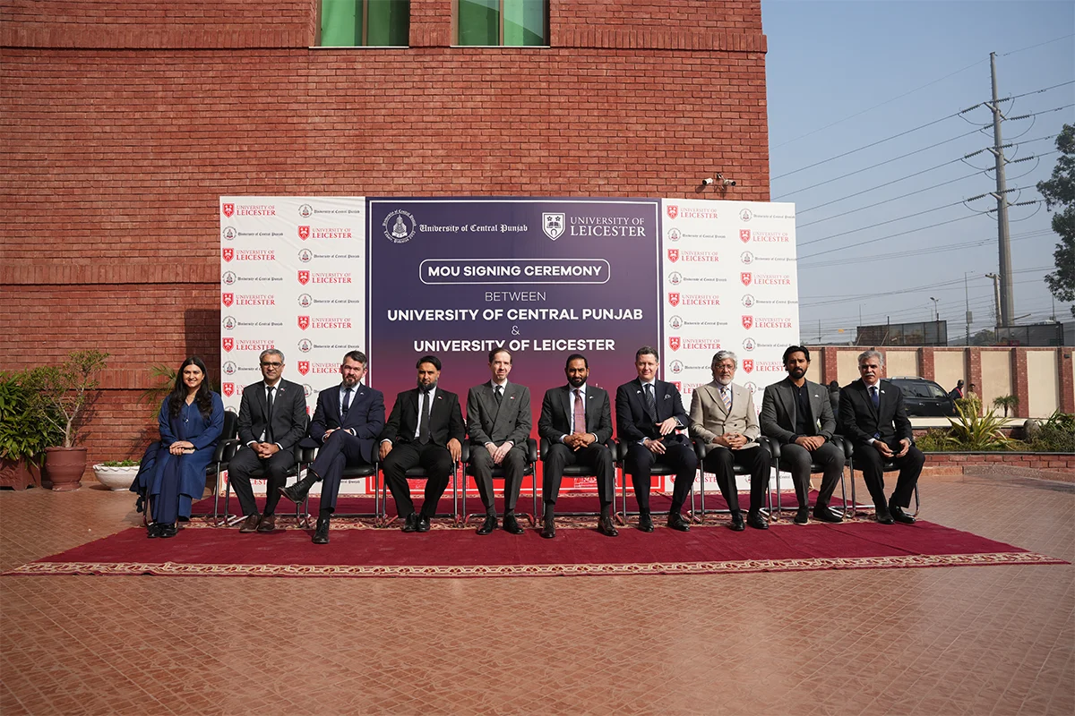 University of Central Punjab and University of Leicester Launch Official (17)