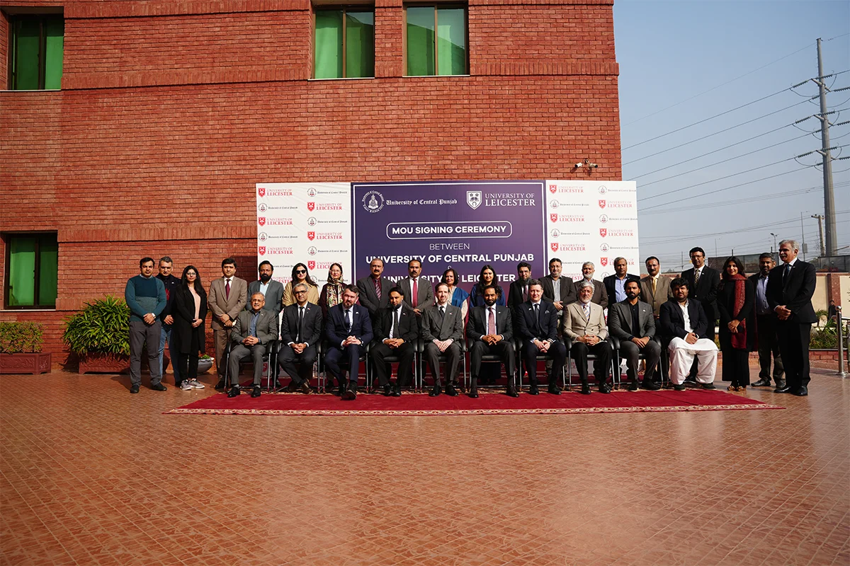 University of Central Punjab and University of Leicester Launch Official (18)