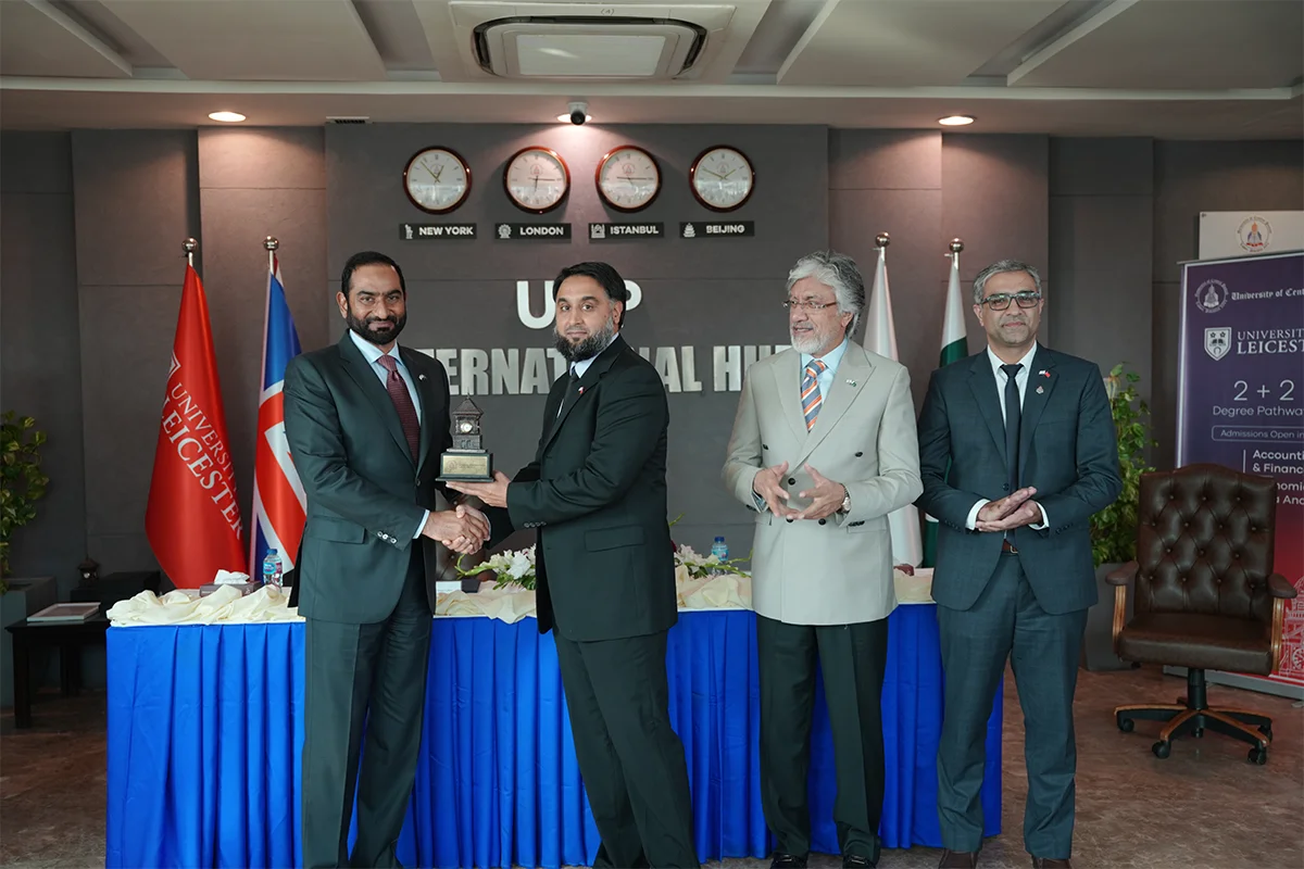 University of Central Punjab and University of Leicester Launch Official (3)