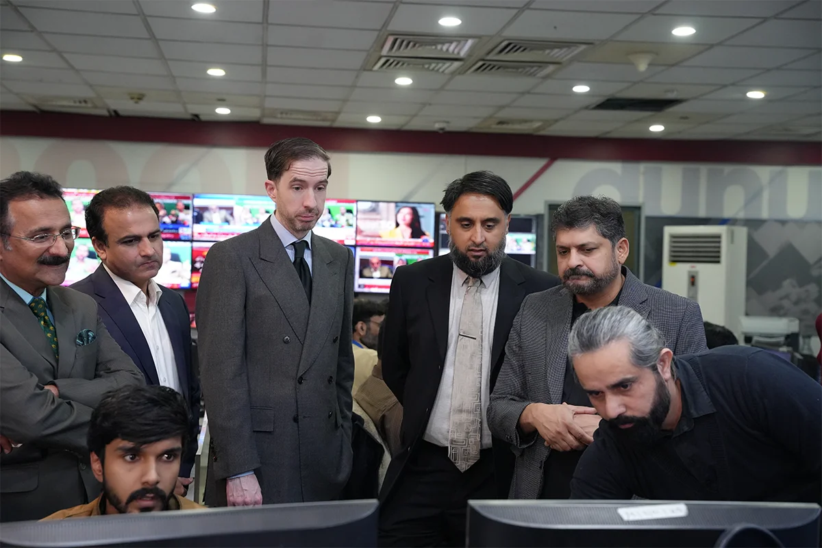 University of Leicester Delegation Visit to the Dunya Media Group (14)