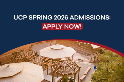 UCP Spring 2026 admissions now open
