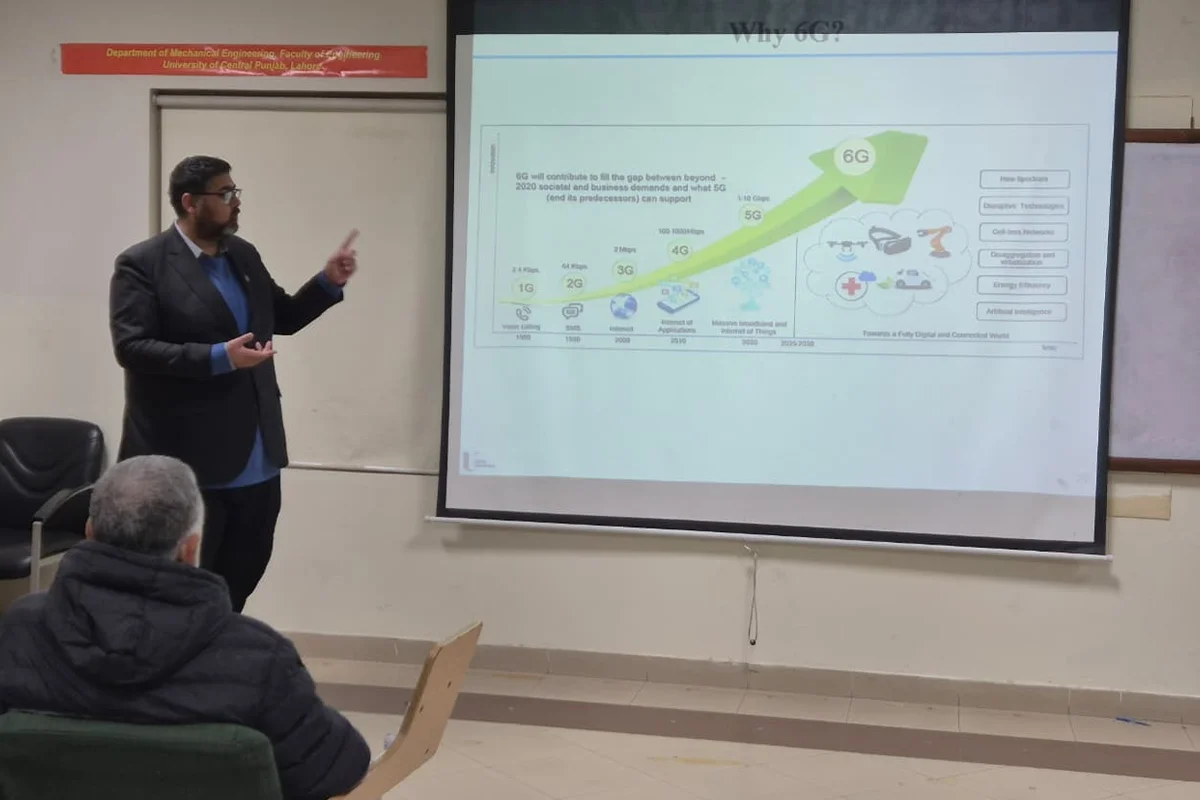 Informative talk on 5G and 6G Communications (3)