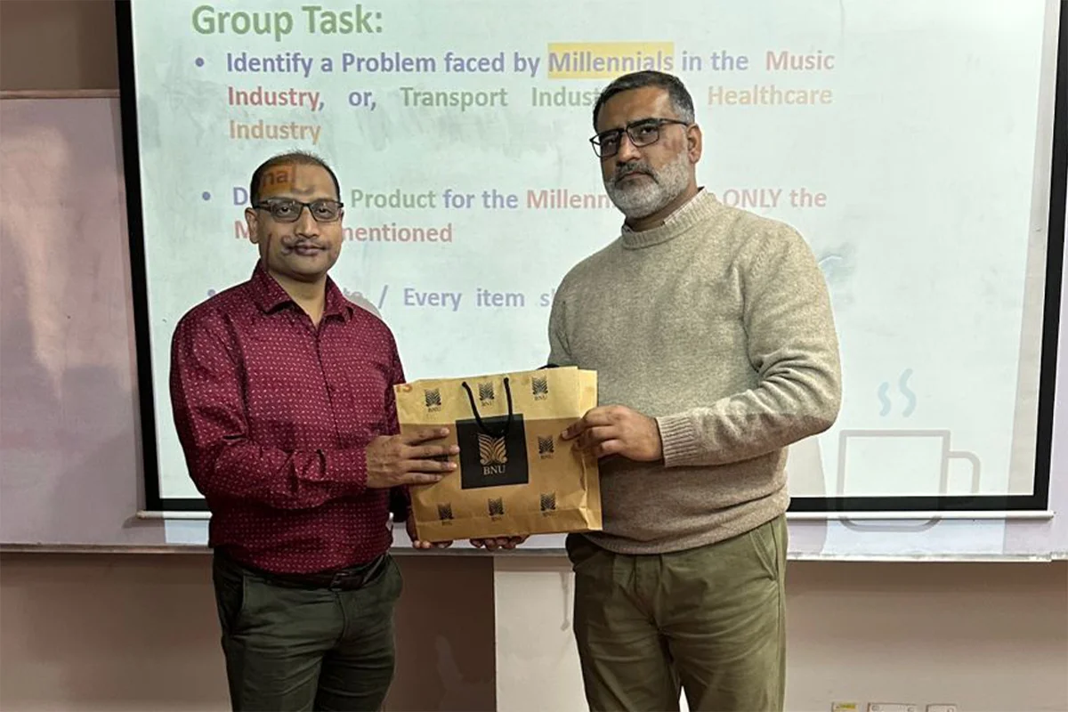 Training Session on Social Entrepreneurship at (BNU) (4)