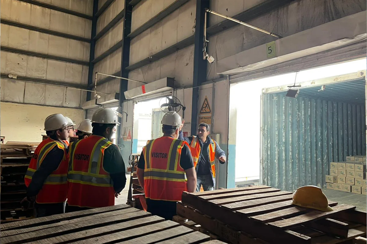 UCP Business School’s Visit to Maersk Warehouse (2)