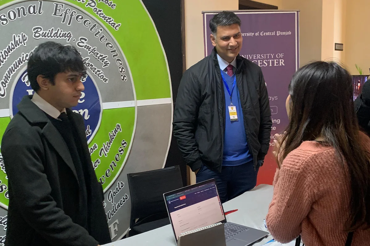 UCP International Office’s Participation in Bravian International School & College Career Fair (1)