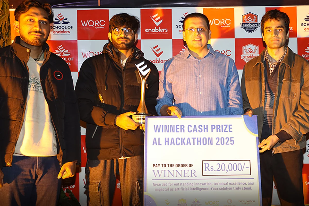 UCP Students Secured Top Spot at AI hackathon 2025 (1)