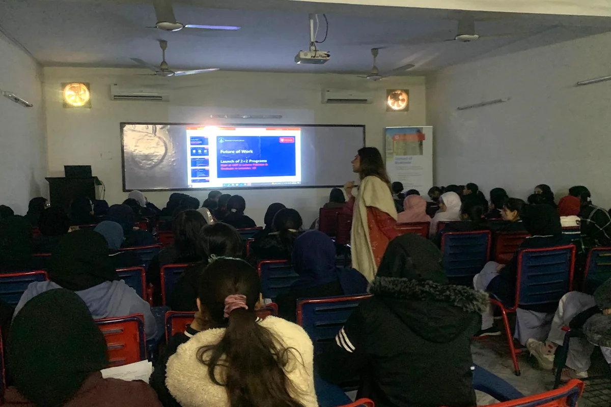 UCP’s International Programs Outreach Campaign at PGC Faisalabad (2)