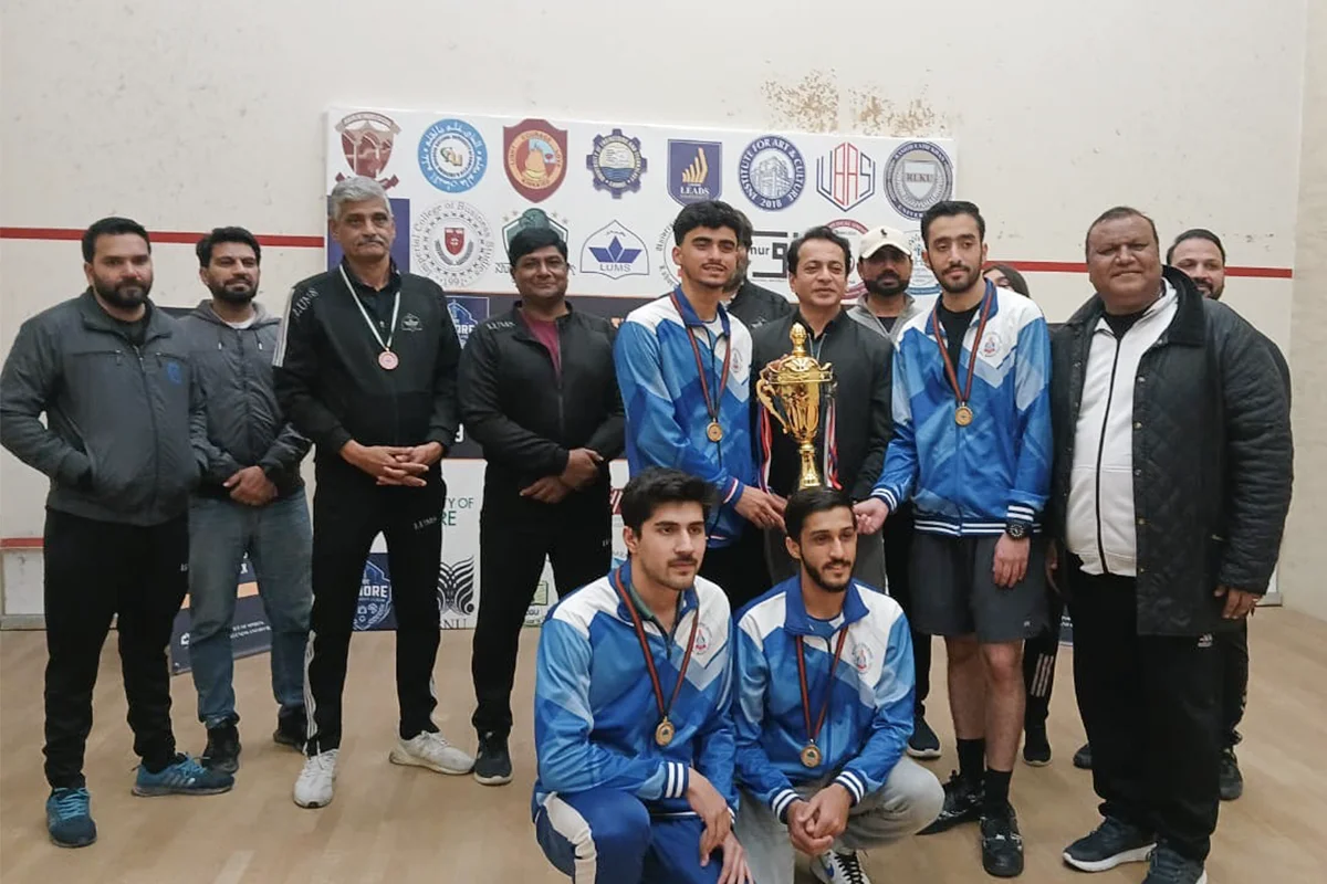 University of Central Punjab won the Lahore Intervarsity League Squash Championship at LUMS (3)
