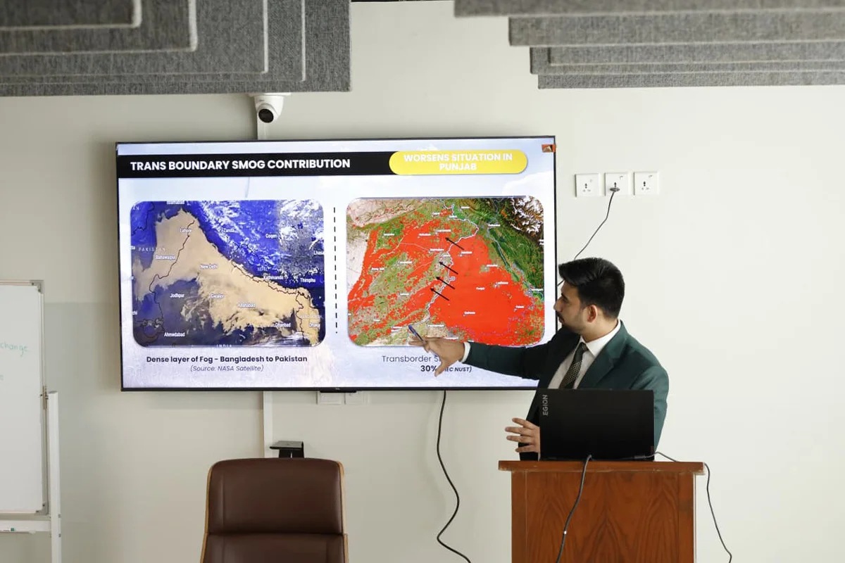 Dr. Muhammad Pervaiz Represented UCP at Green Building Headquarters Briefing (4)