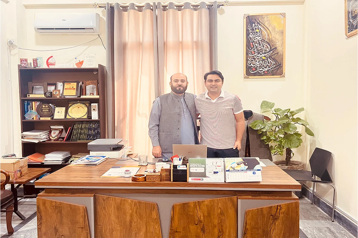 Prof. Dr. Muhammad Naveed visited University of Haripur as an External Examiner (1)