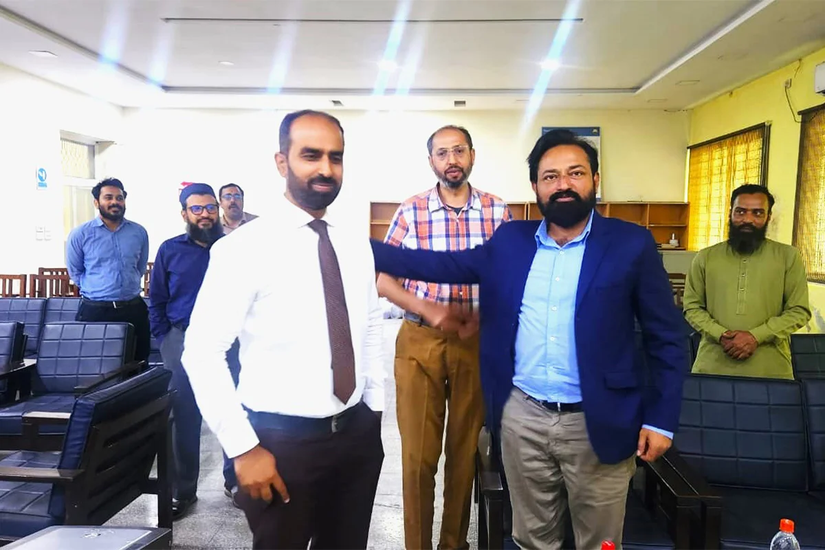 Prof. Dr. Rizwan Shad Visited University of Engineering & Technology as an External Examiner (1)