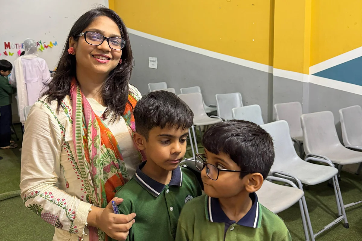 Department of Food and Nutritional Sciences participated in a School Nutrition Screening Program at Meem School (1)