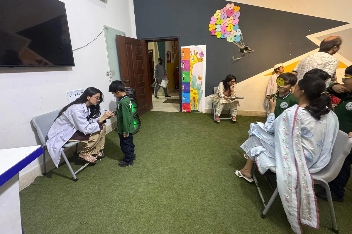 Department of Food and Nutritional Sciences participated in a School Nutrition Screening Program at Meem School (4)