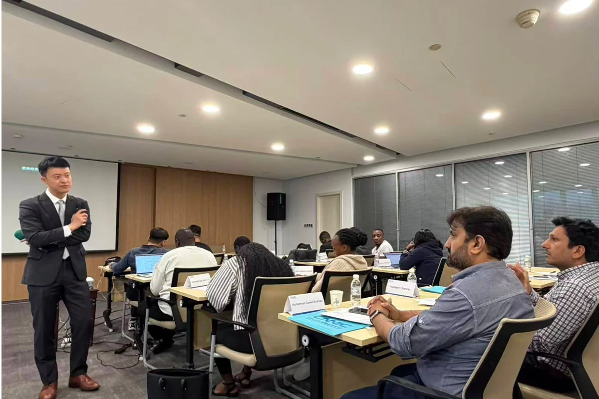 Dr. Muhammad Saeed Shahbaz represented UCP in a two-week AI Capacity Building Training on Business and Manufacturing in China (1)