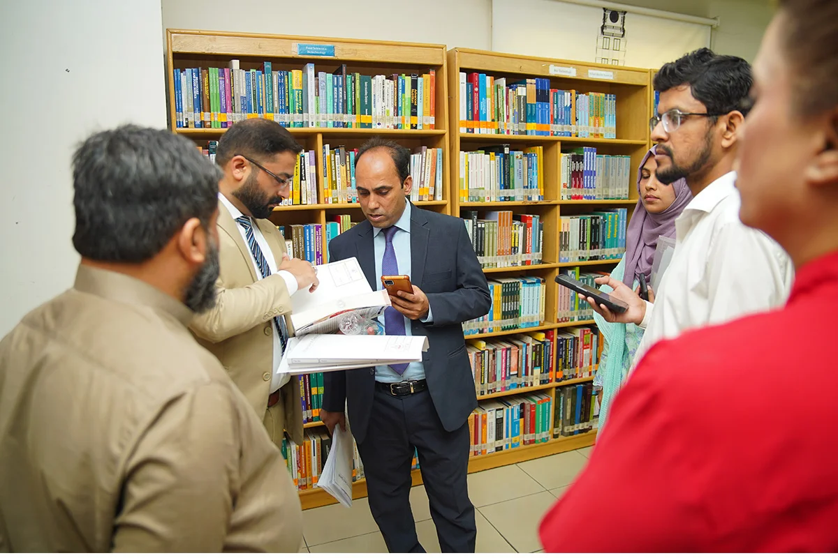 's Inspection Visit for BS HND & BS MLT (12)