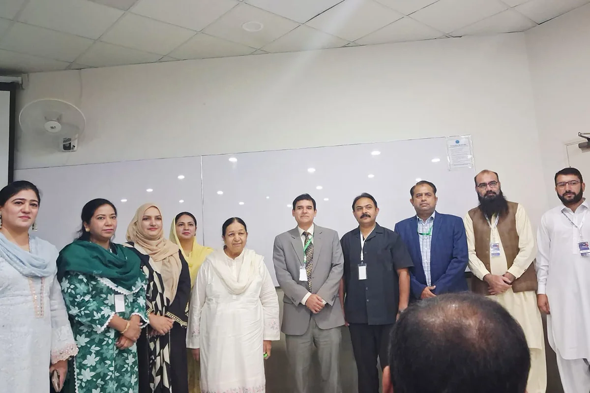 Dr. Asma Zafar participated in the 3rd International Conference on Life Sciences Harnessing for Sustainable Health, Environment & Industry as a Guest Speaker, UMT (3)