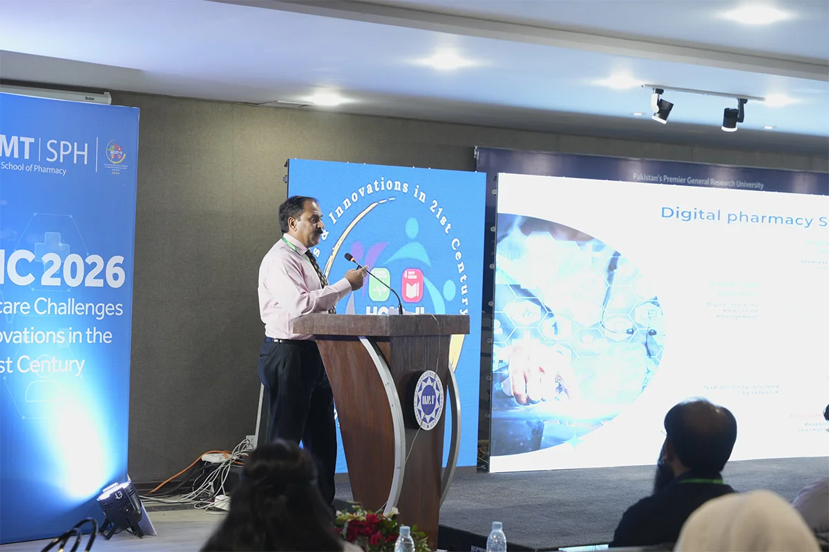 Prof. Dr. Mahtab Ahmad Khan’s Participation in 2nd International Conference on Healthcare Challenges and Innovations in 21st Cen (1)